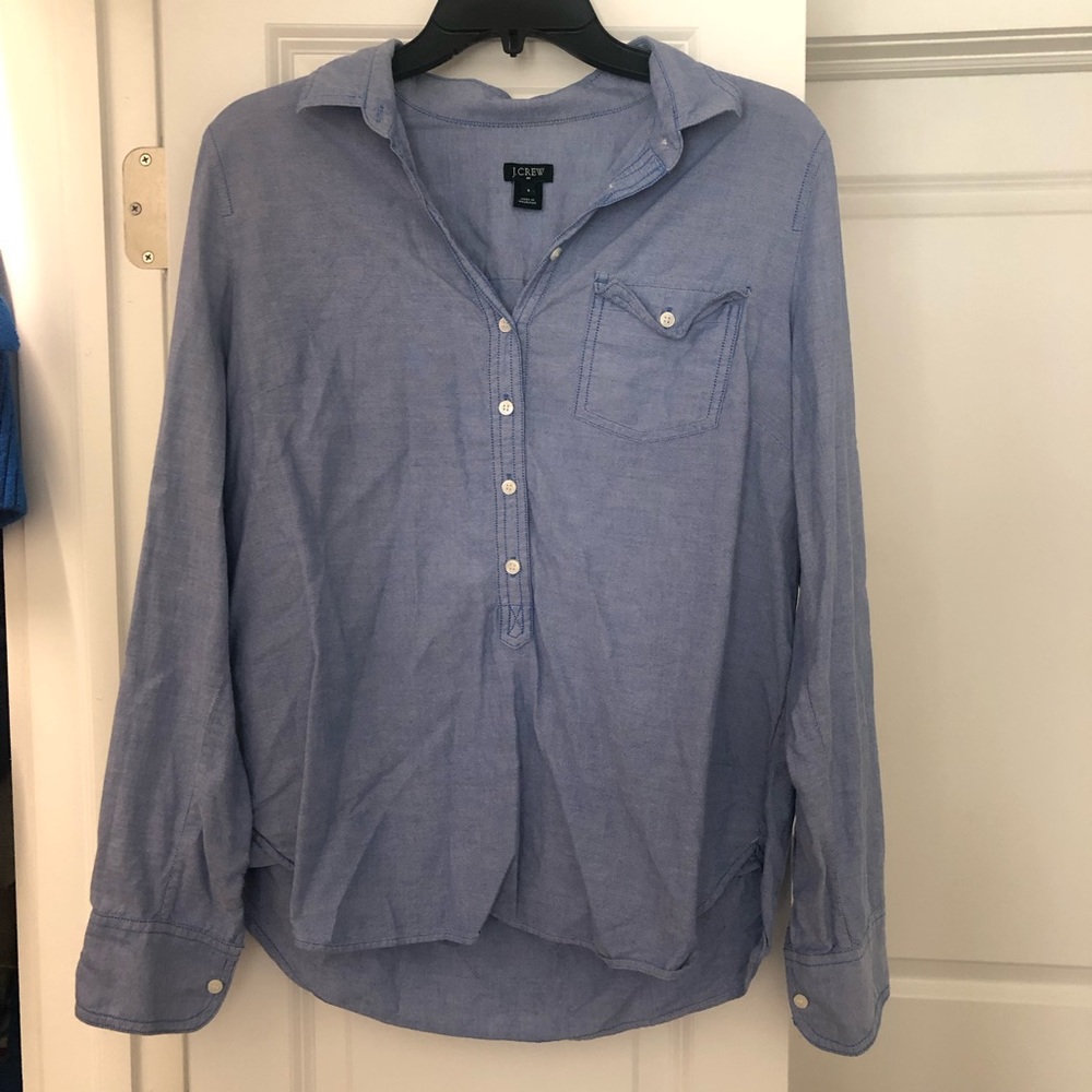 Chambray J. Crew shirt